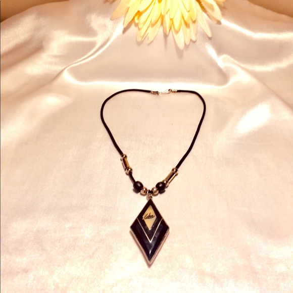 Black obsidian necklace - Picture 1 of 6